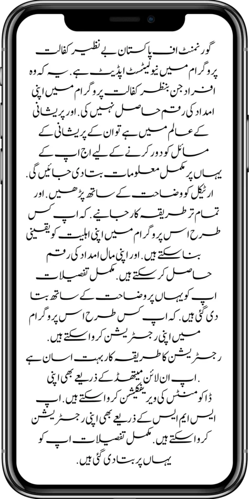 Benazir Kafaalat 12500 New Payment Starts By Government Of Pakistan Big News