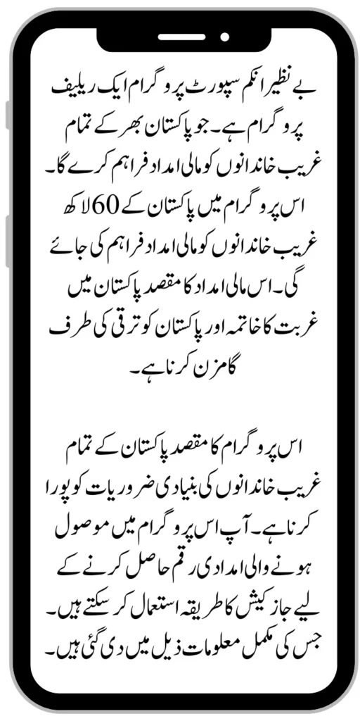 Benazir Income Support Program