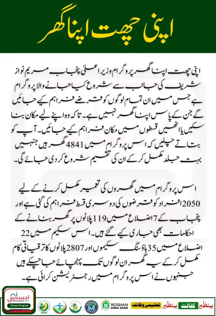 Apni Chaat Apna Gher
